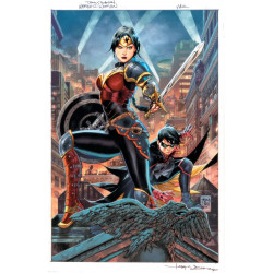 WONDER WOMAN 12 CVR C TONY S DANIEL CARD STOCK VAR ABSOLUTE POWER 