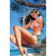 WONDER WOMAN 12 CVR D GUILLEM MARCH SWIMSUIT CARD STOCK VAR ABSOLUTE POWER 