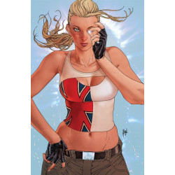 JENNY SPARKS 1 OF 6 CVR B GUILLEM MARCH CARD STOCK VAR MR 
