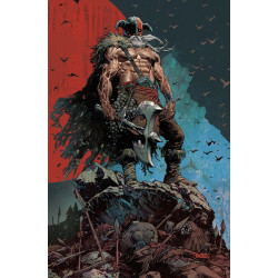 DARK KNIGHTS OF STEEL ALLWINTER 2 OF 6 CVR C DAN PANOSIAN CARD STOCK VAR