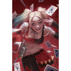 GOTHAM CITY SIRENS 2 OF 4 CVR C JEEHYUNG LEE CARD STOCK VAR