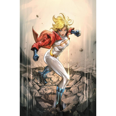 POWER GIRL 12 CVR C STEPHEN SEGOVIA CARD STOCK VAR