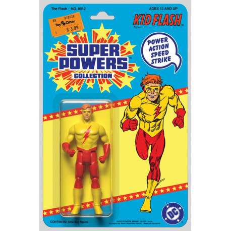 FLASH 12 CVR D JASON GEYER ALEX SAVIUK DC SUPER POWERS CARD STOCK VAR