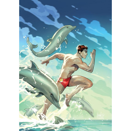 FLASH 12 CVR E MIRKA ANDOLFO SWIMSUIT CARD STOCK VAR