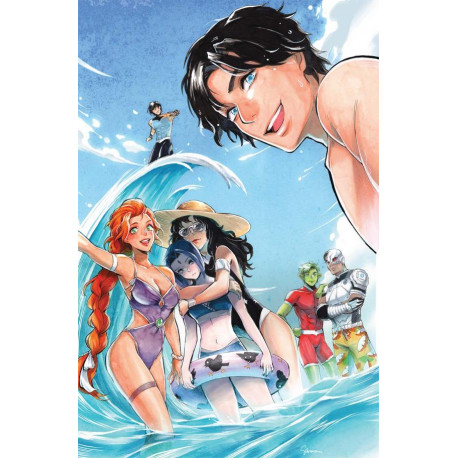 TITANS 14 CVR E SAOWEE SWIMSUIT CARD STOCK VAR