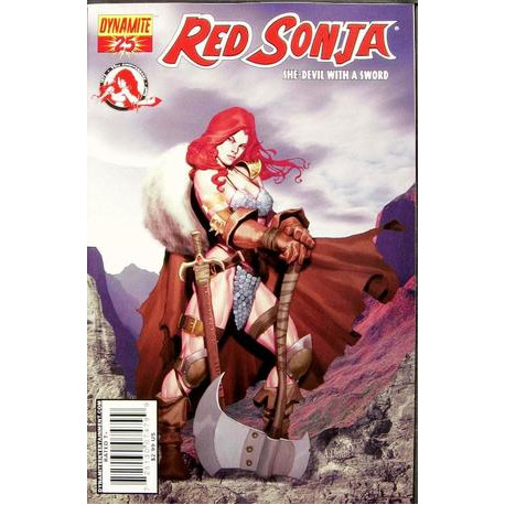 RED SONJA 25 COVER B ARIEL OLIVETTI