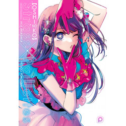 OSHI NO KO RECUEIL D ILLUSTRATIONS STRASS X PAILLETTES