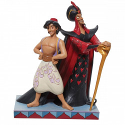 ALADDIN AND JAFAR DISNEY TRADITIONS STATUE 15 CM