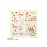 MINI SERVIETTE COURONNE DE NOIX MON VOISIN TOTORO 25 X 25 CM