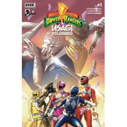 MIGHTY MORPHIN POWER RANGERS USAGI YOJIMBO 1 CVR A CLARKE