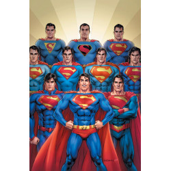 SUPERMAN 18 CVR E NICOLA SCOTT ARTIST SPOTLIGHT CARD STOCK VAR ABSOLUTE POWER 