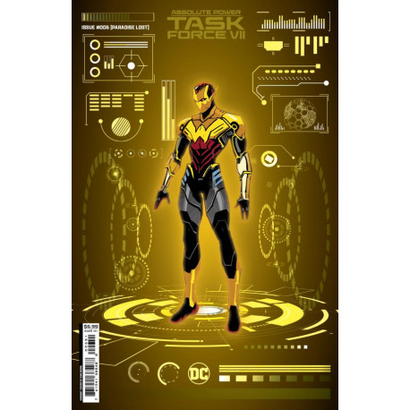 ABSOLUTE POWER TASK FORCE VII 6 OF 7 CVR F DAN MORA FOIL VAR