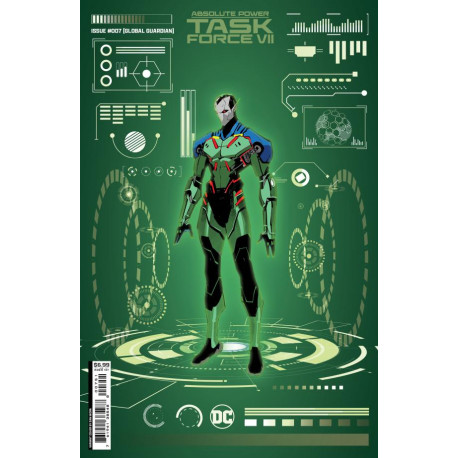 ABSOLUTE POWER TASK FORCE VII 7 OF 7 CVR F DAN MORA FOIL VAR