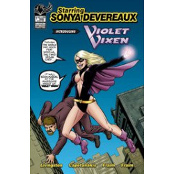 STARRING SONYA DEVEREAUX VIOLET VIXEN 1 CVR B PARODY