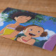 CARTE POSTALE SATSUKI ET MEI GOUTER MON VOISIN TOTORO