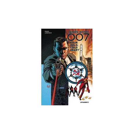 JAMES BOND 07 YOUR COLD COLD HEART HC SGN ED 