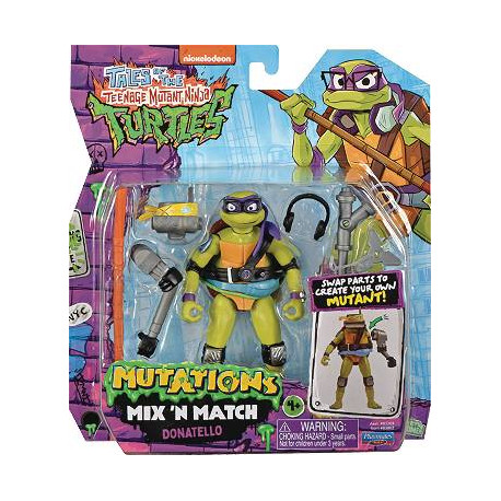 DONATELLO TALES OF TMNT MIX N MATCH ACTION FIGURE 10 CM
