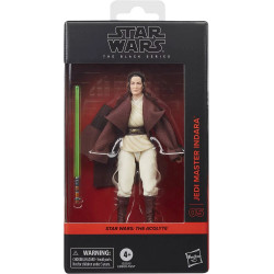 JEDI MASTER INDARA STAR WARS THE ACOLYTE BLACK SERIES FIGURINE 15 CM