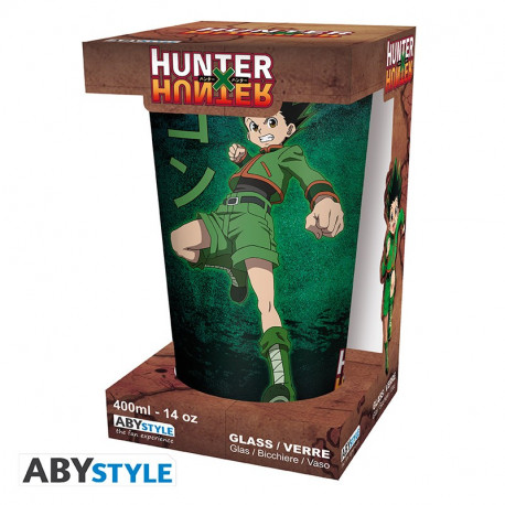 VERRE XXL 400ML HUNTER X HUNTER GON VS HISOKA