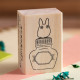 TAMPONS EN BOIS TOTORO BLANC ET BOUTEILLE D ENCRE MON VOISIN TOTORO