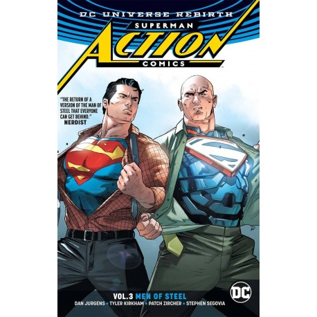 SUPERMAN ACTION COMICS VOL.3 MEN OF STEEL