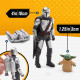 STAR WARS EPIC HERO SER MANDALORIAN N 1 STARFIGHTER
