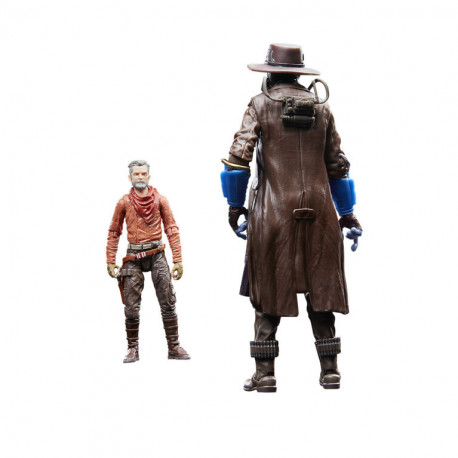 COBB VANTH AND CAD BANE STAR WARS BLACK SERIES ACTION FIGURES 15 CM