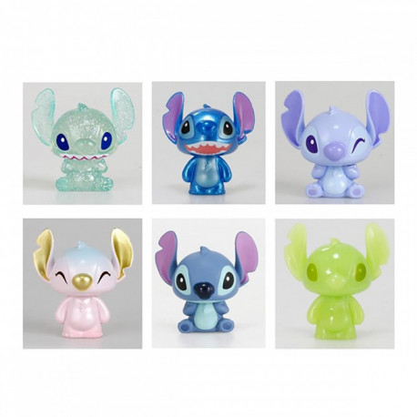 BOITE 6 FIGURINES ASSORTIMENT MINI STITCH WINDOW BOX 2 CM