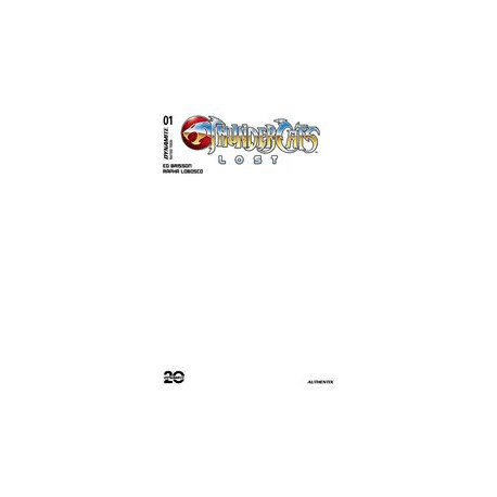 THUNDERCATS LOST 1 CVR H BLANK AUTHENTIX