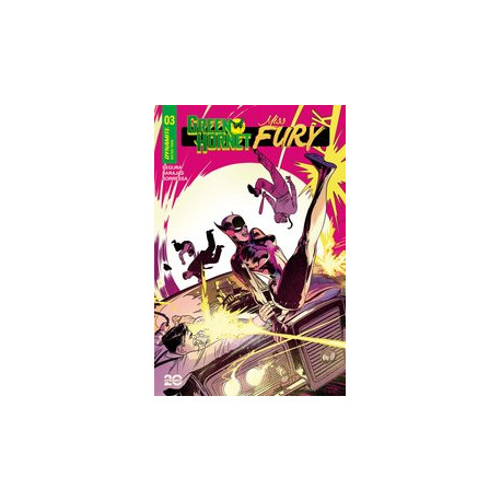 GREEN HORNET MISS FURY 3 CVR C CASE