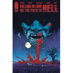 FALLING IN LOVE ON PATH TO HELL  9 CVR A BROWN