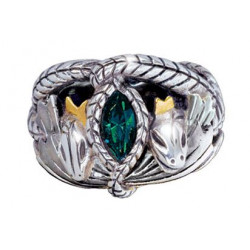 ARAGORN ANNEAU BARAHIR ARGENT MASSIF