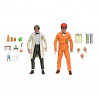 2-PACK FIGURINES LAB COAT PROF PERRY AND HAZMAT SUIT PROF PERRY TMNT II THE SECRET OF THE OOZE 18 CM