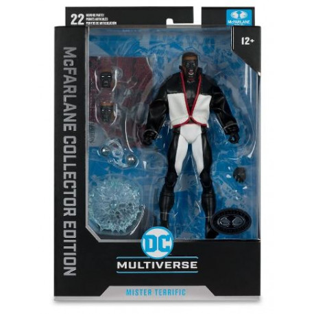 DC MULTIVERSE WAVE 8 MISTER TERRIFIC PLATINUM EDITION 18 CM