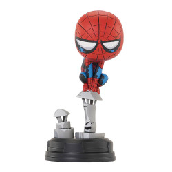 MARVEL ANIMATED SPIDER-MAN ON CHIMNEY STATUE