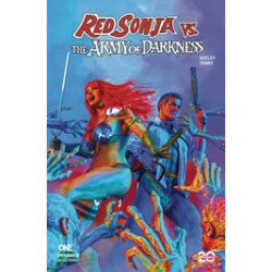 RED SONJA VS AOD 1 CVR E SPEARS FOIL