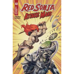 RED SONJA ATTACKS MARS 2 CVR A LINSNER