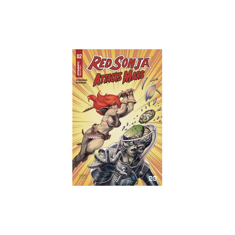 RED SONJA ATTACKS MARS 2 CVR A LINSNER
