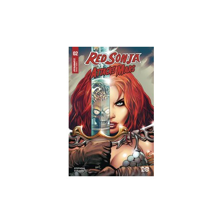 RED SONJA ATTACKS MARS 2 CVR C LAND