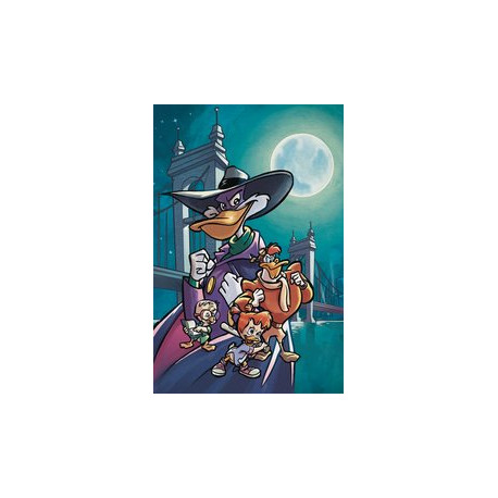 DARKWING DUCK 3 CVR F STONES METAL PREMIUM