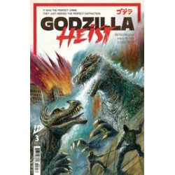 GODZILLA HEIST 3 CVR A EGGLETON