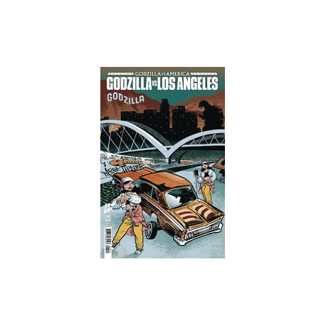 GODZILLA VS AMERICA LOS ANGELES 1 CVR B GONZO