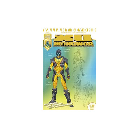 VALIANT BEYOND X-O MANOWAR 1 CVR D PONCE DESIGN