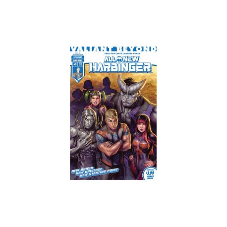 VALIANT BEYOND ALL NEW HARBINGER 1 CVR A RACHLIN