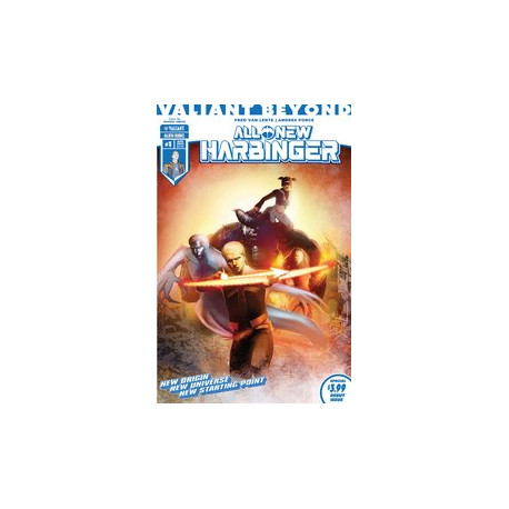 VALIANT BEYOND ALL NEW HARBINGER 1 CVR C CALERO CONNECTING