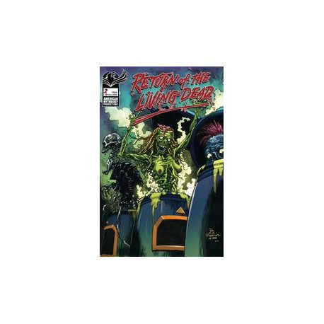 RETURN OF THE LIVING DEAD 2 CVR F MARTINEZ RACY