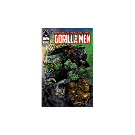 LEGION OF EXCEPTIONAL GORILLA MEN 1 CVR B HASSON