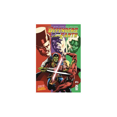 DEFENDERS OF THE EARTH 6 CVR A JIM CALAFIORE
