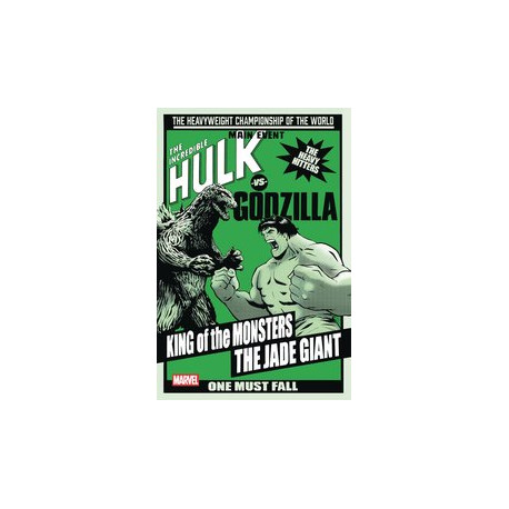 GODZILLA VS HULK 1 LEE GARBETT VERSUS VAR 