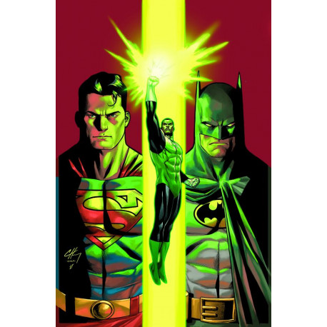 BATMAN SUPERMAN WORLDS FINEST 2025 ANNUAL 1 ONE SHOT CVR B CLAYTON HENRY CARD STOCK VAR WE ARE YESTERDAY 